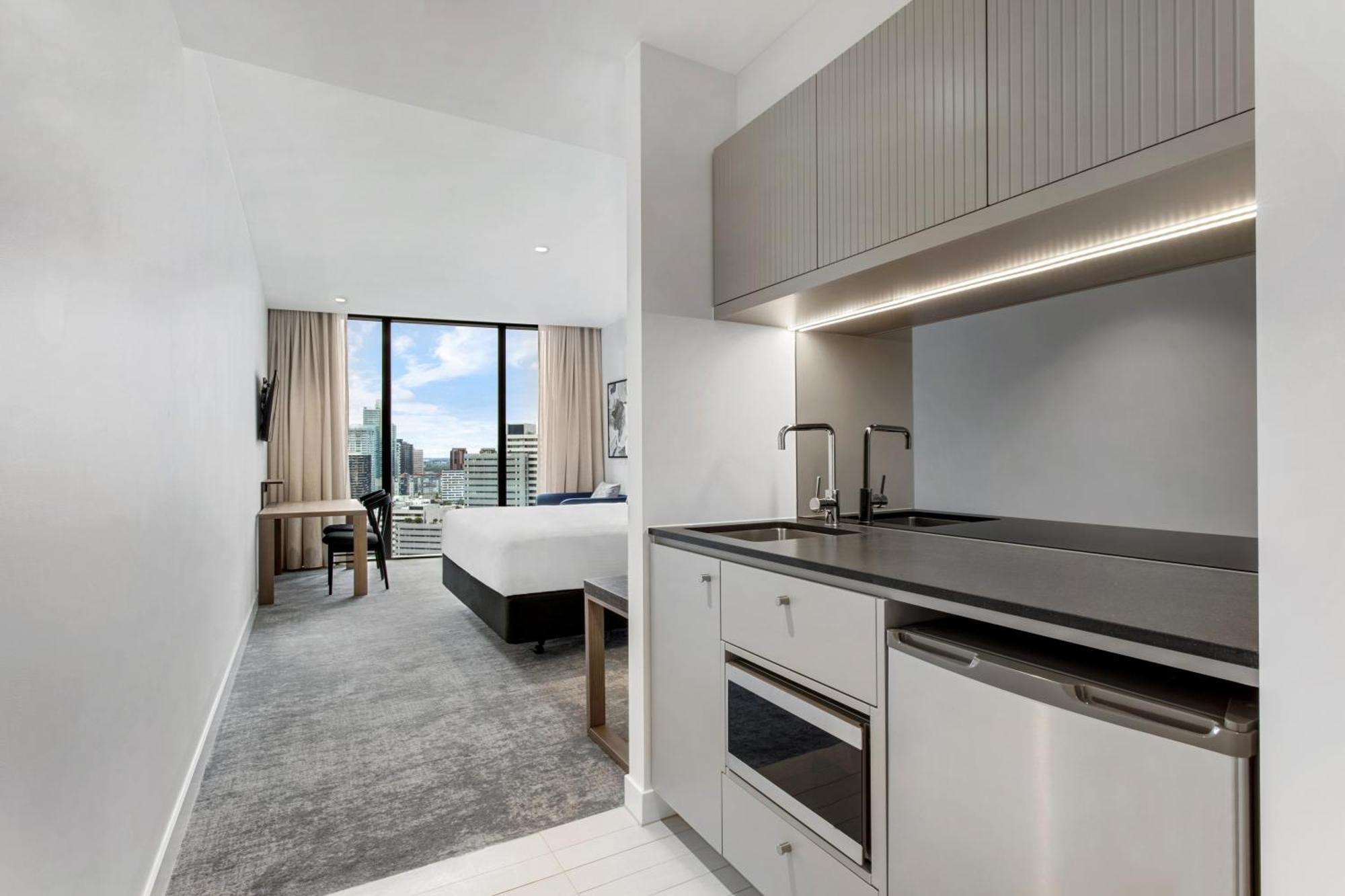 Adina Apartment Hotel Melbourne Southbank Exteriér fotografie
